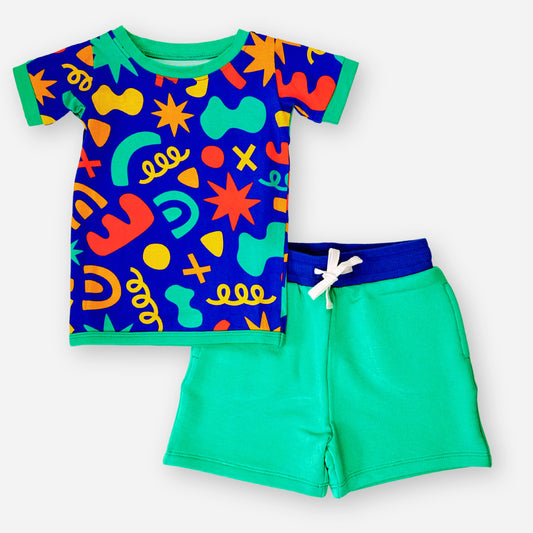 Ziggles Short and Shirt Set