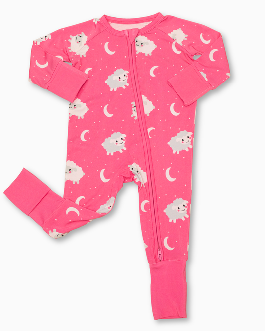 Sheep Dreams Bamboo Zippy