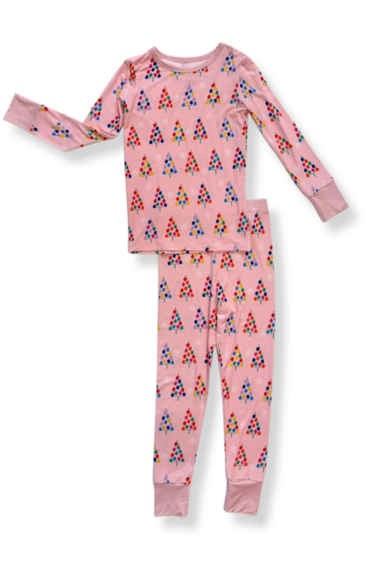 Gumdrop Tree Pink Two Piece Set