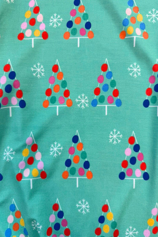 Gumdrop Tree Green Newborn Bow