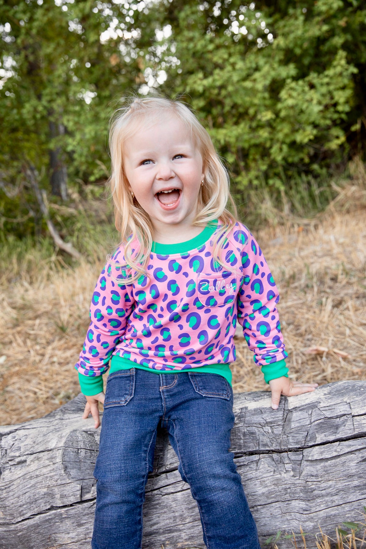 Wild Pink Bamboo Sweater