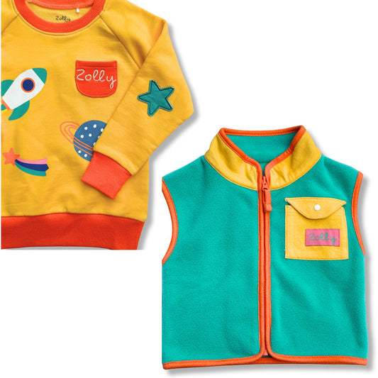 Space Sweater + Vest Bundle