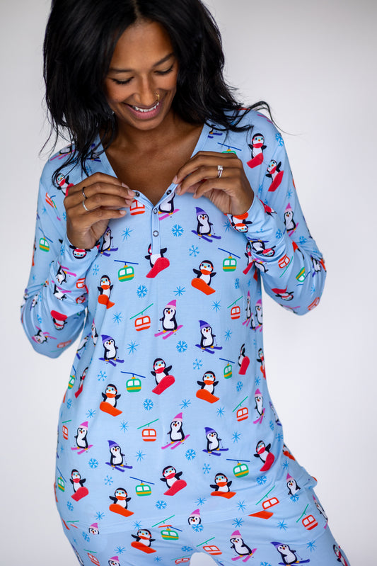 Polar Penguin Women’s Pajama Set