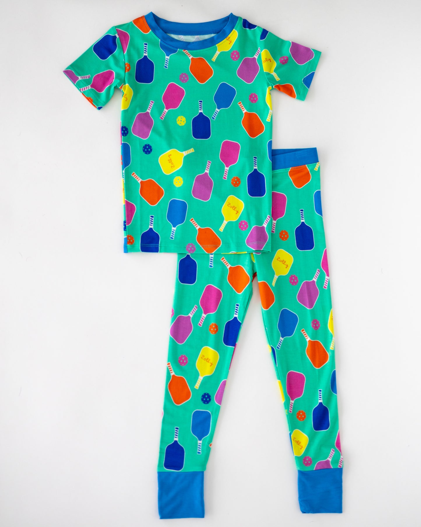 Pickleball Short Sleeve Pajama Set
