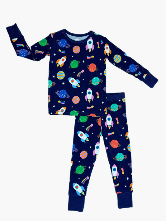 Cosmic Blast Two-Piece Pajama Set