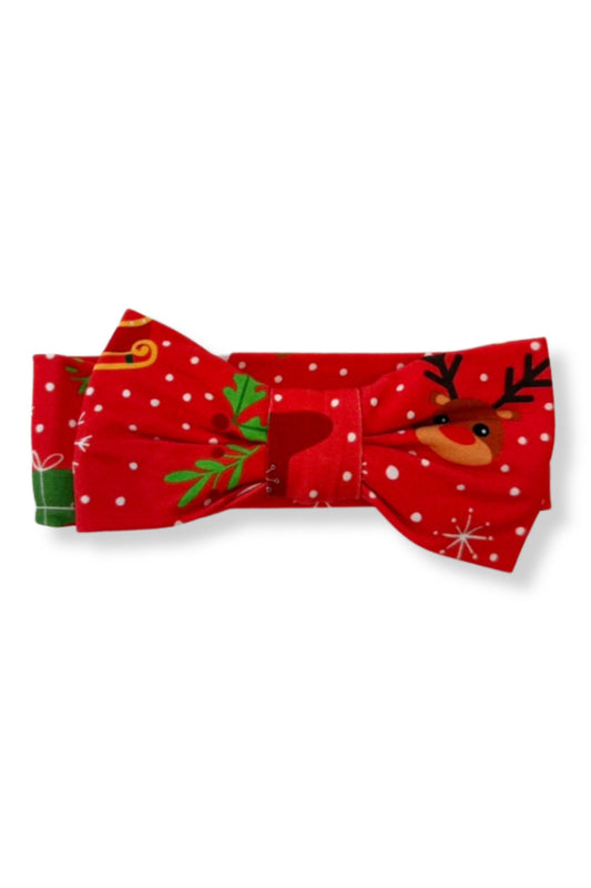 Christmas Morning Newborn Bow