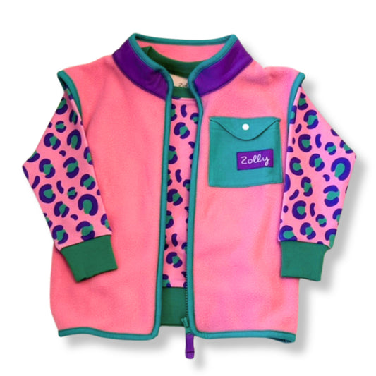 Pink Sweater + Vest Bundle