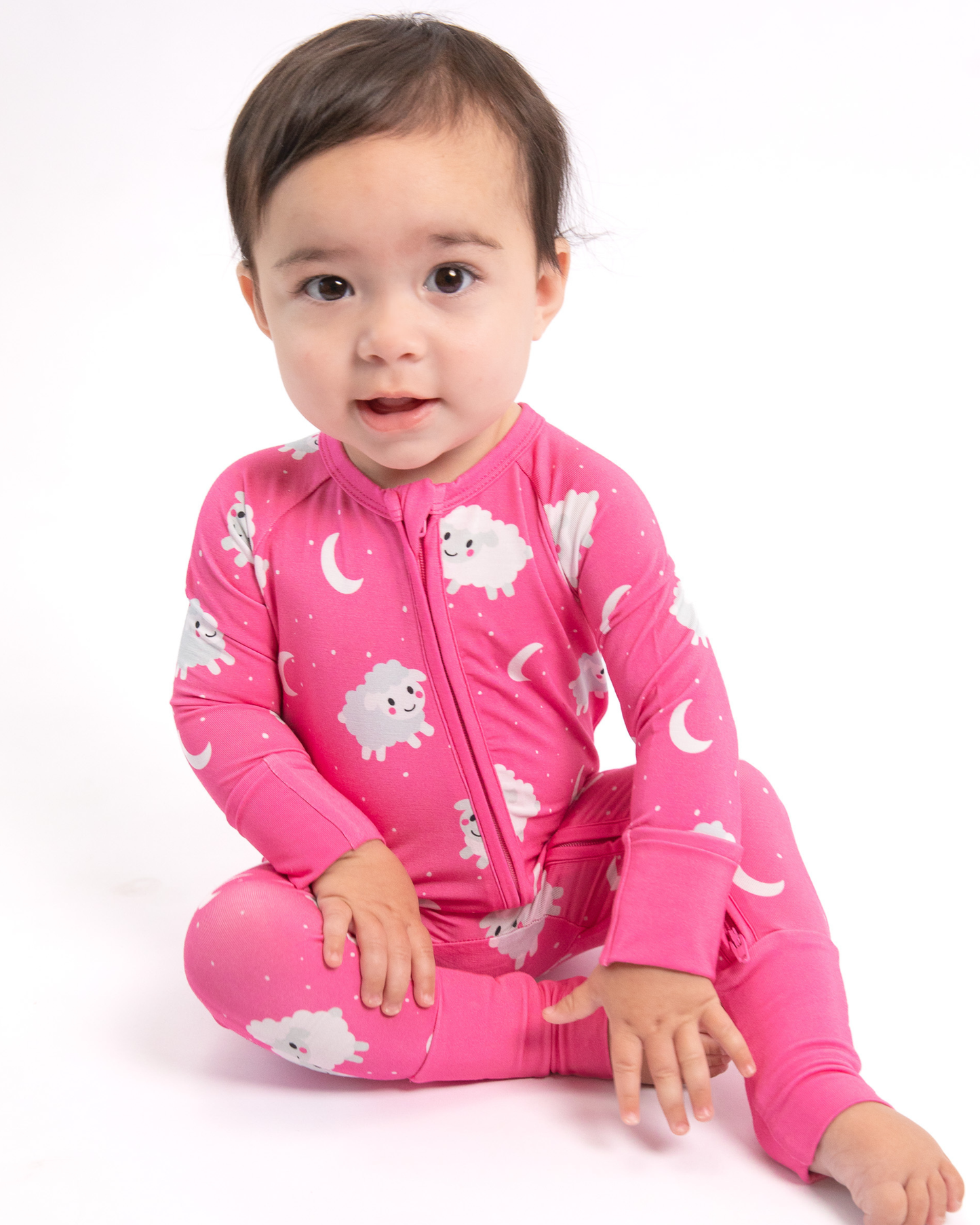 Sheep Dreams Bamboo Zippy