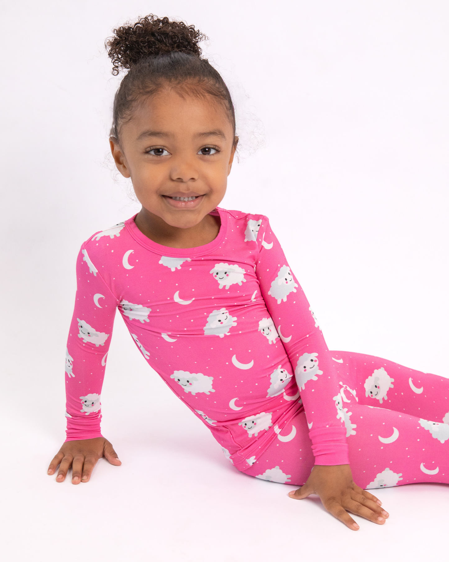 Sheep Dreams Bamboo Long Sleeve Two-Piece Pajama Set