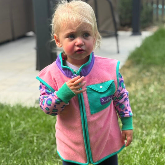 Pink Sweater + Vest Bundle