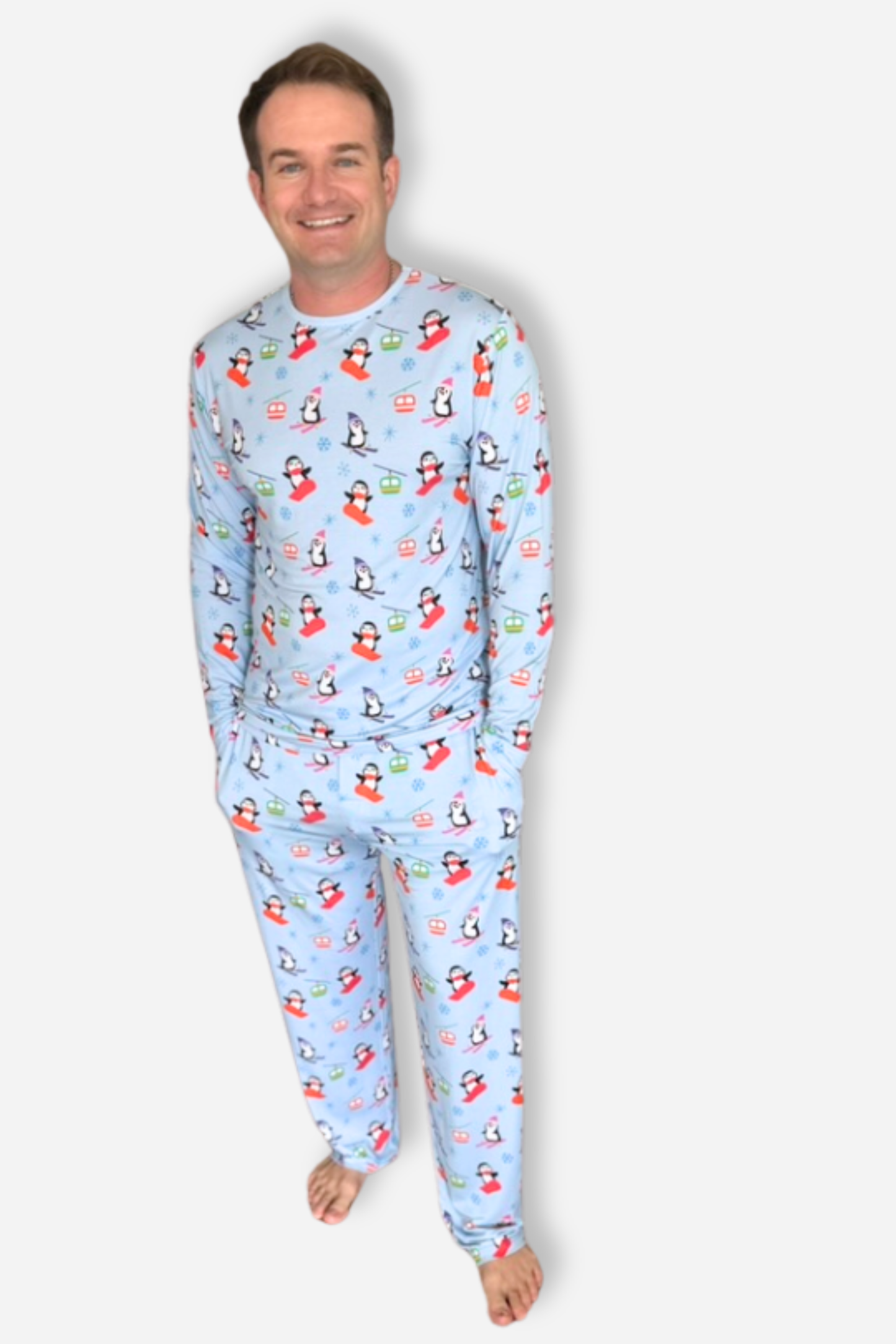 Polar Penguin Men’s Pajama Set