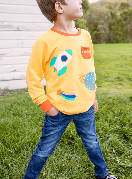 Space Cadet Bamboo Sweater