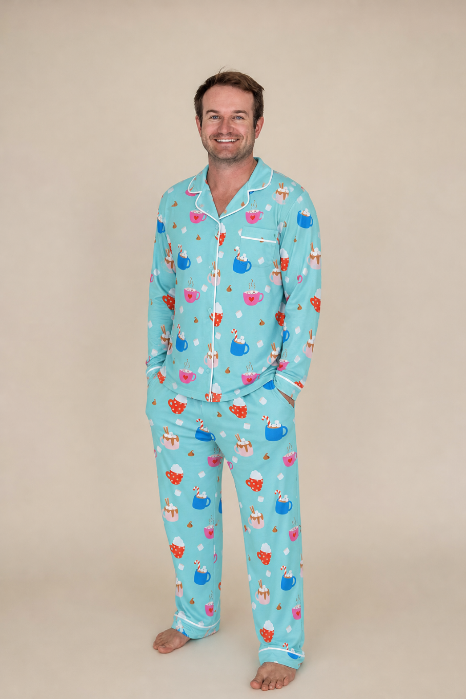 Cuppa Cozy Men’s Pajama Set