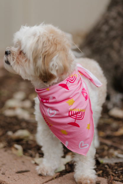 Shine Bright Pink Dog Bandana