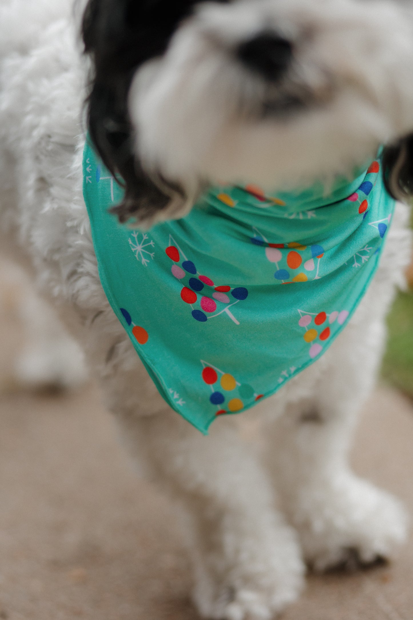 Gumdrop Tree Dog Bandana