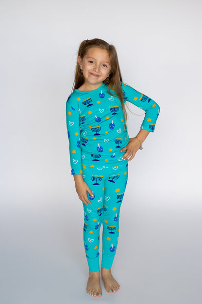 Shine Bright Blue Two Piece Set