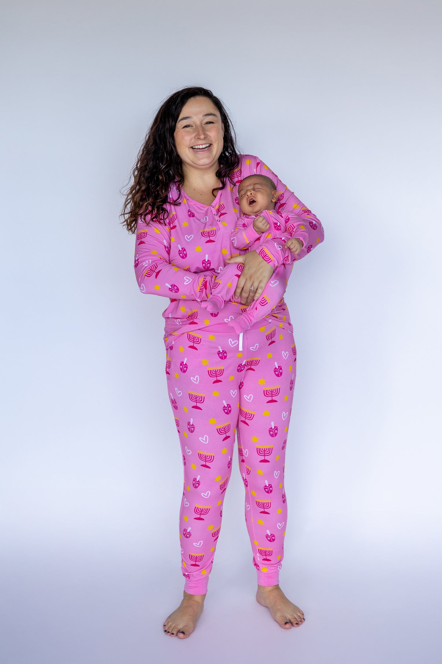 Shine Bright Pink Women’s Pajama Set