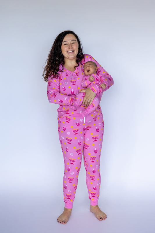 Shine Bright Pink Women’s Pajama Set
