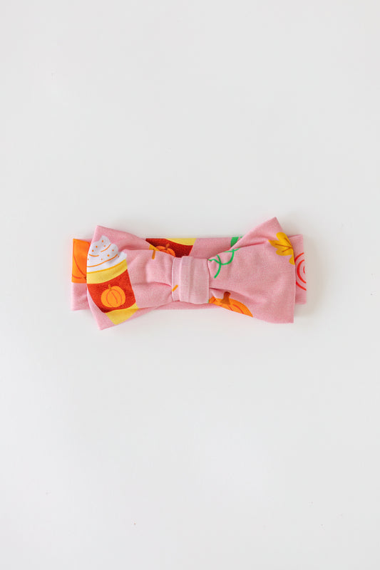 Pumpkin Spice Bow