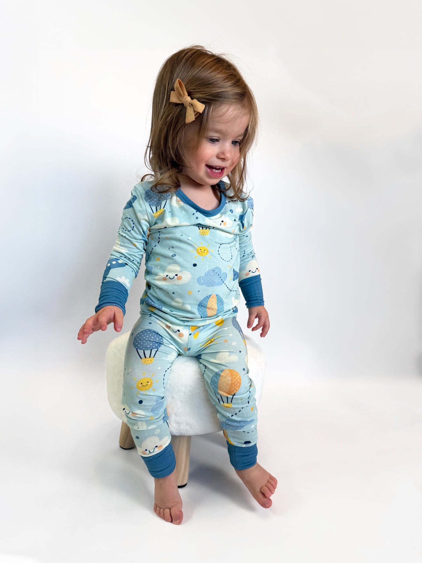 Cloud Hopper Two-Piece Pajama Set